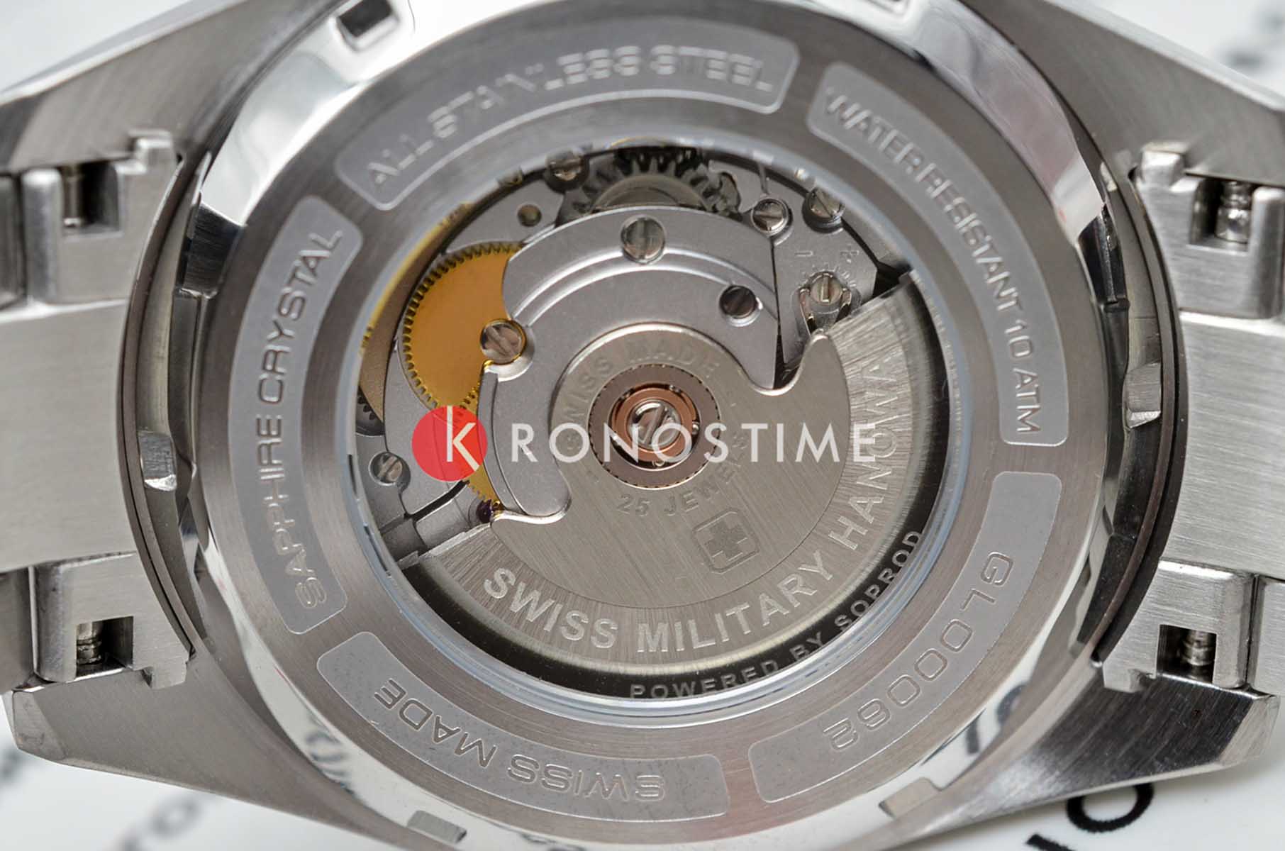 Swiss Military Hanowa Swiss Military Hanowa Majestic Pioneer SMWGL0006201  - задняя крышка сталь металл корпуса, швейцария часы