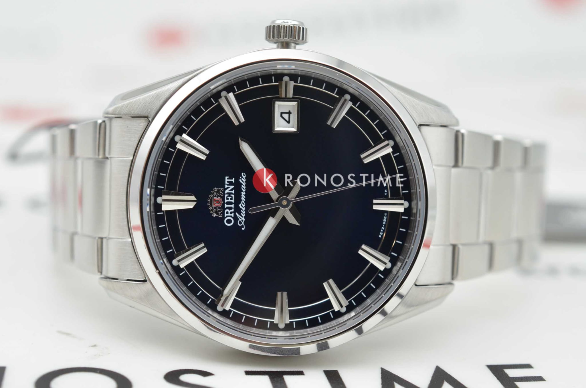 Оригинальные часы Orient Orient Classic Automatic RA-AC0R02L (RN-AC0R02L) механические калибр механизма f6722 общий вид