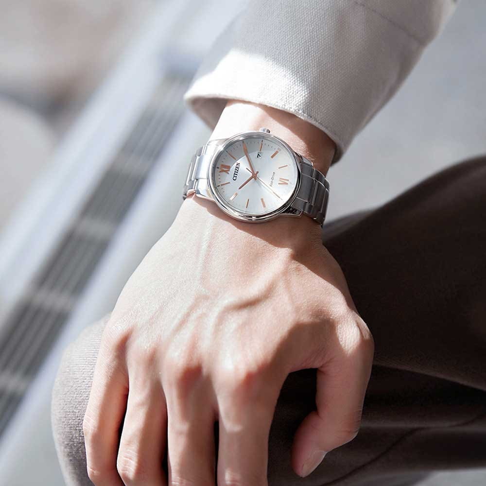 Citizen Citizen Eco-Drive BM6978-77A , наручные мужские часы фото под углом
