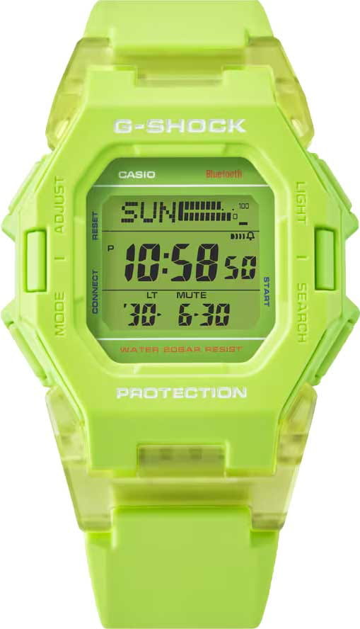 Casio Casio G-Shock GD-B500S-3DR (GD-B500S-3) мужские часы зеленый циферблат на запястье