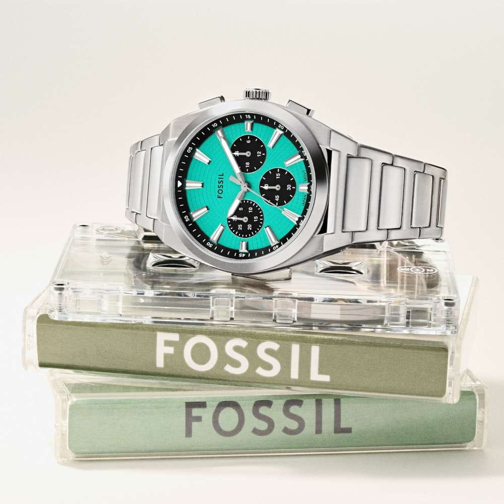Оригинальные часы Fossil Fossil Everett FS6117 кварцевые калибр механизма  общий вид