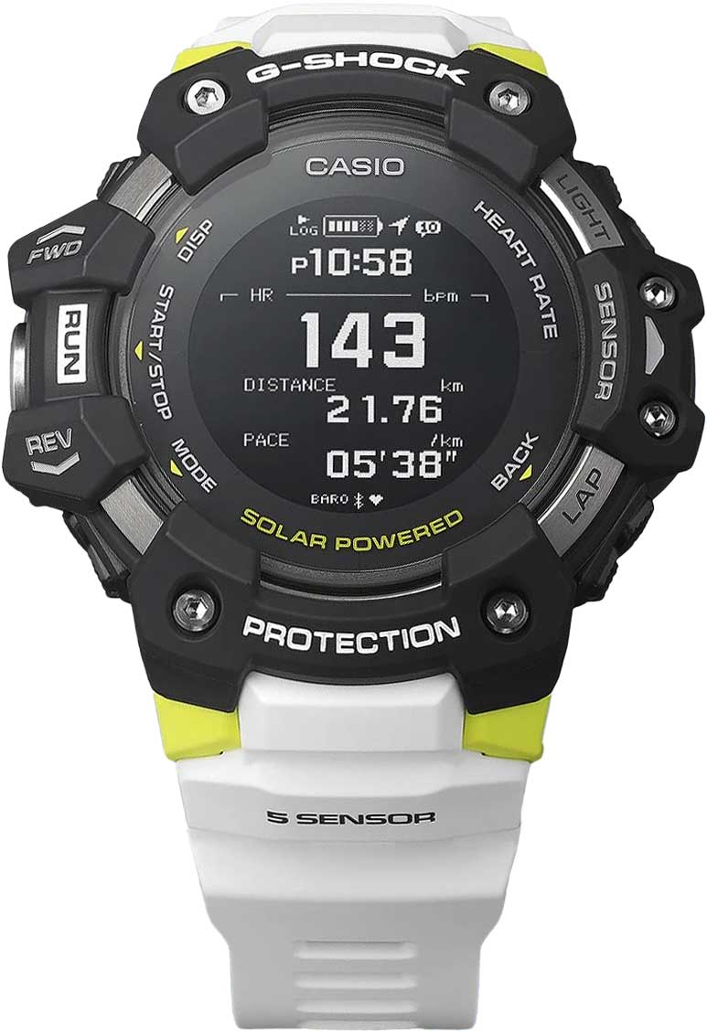 Оригинальные часы Casio Casio G-Shock GBD-H1000-1A7 электронные калибр механизма  общий вид