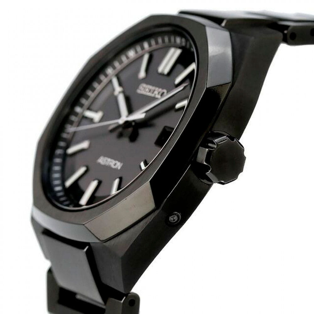 Seiko Seiko Astron Nexter Solar Radio SBXY083 , наручные мужские часы фото под углом