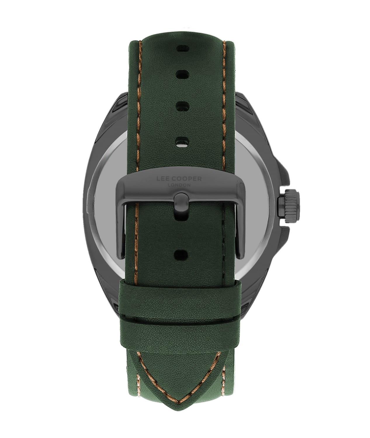 Lee Cooper Lee Cooper LC07858.077,  англия мужские часы на браслете кожаный боковой вид