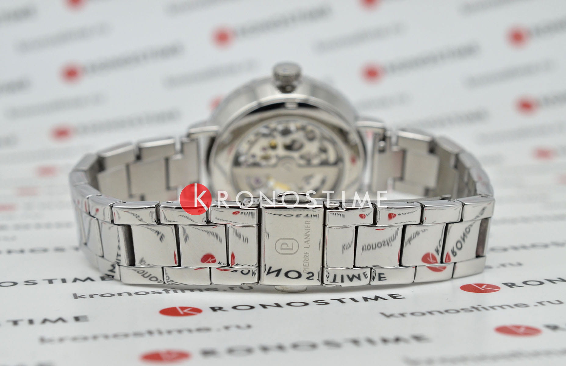 Pierre Lannier Pierre Lannier Automatic 141K671 механические женские часы часы крупный план зеленый циферблата