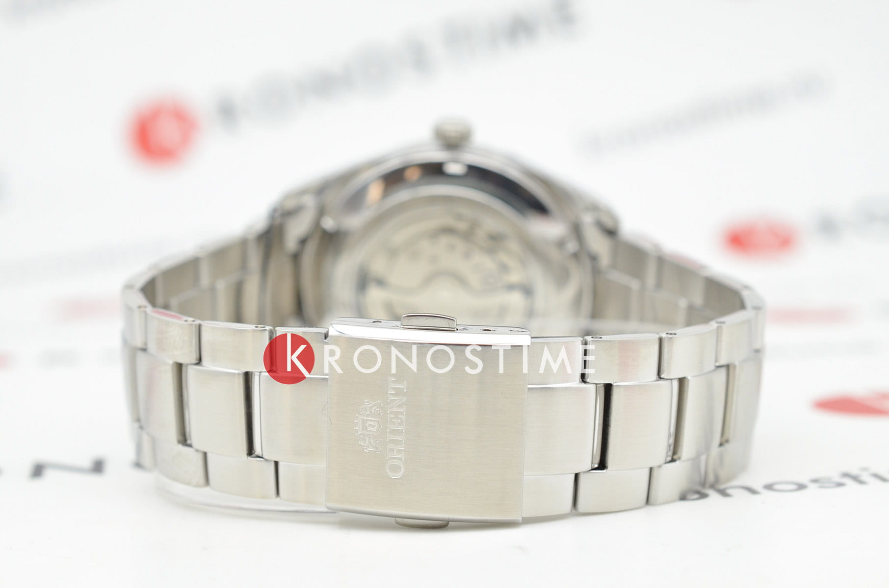 Orient Orient Contemporary RA-AR0002L (RN-AR0002L) механические мужские часы часы крупный план синий циферблата