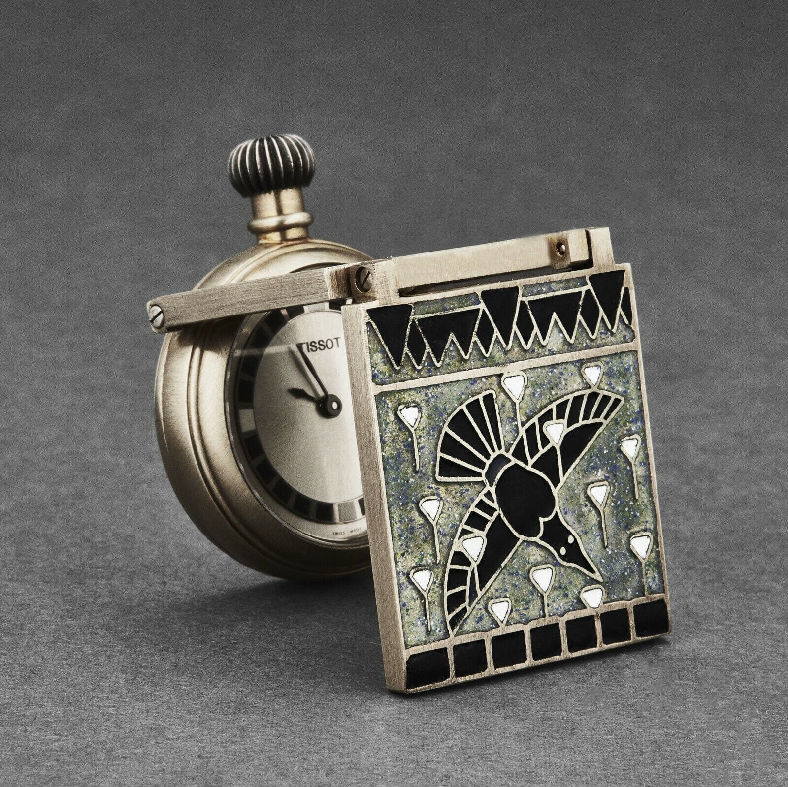 Tissot Tissot T-Pocket Specials T81.9.100.34 мужские часы белый циферблат на запястье