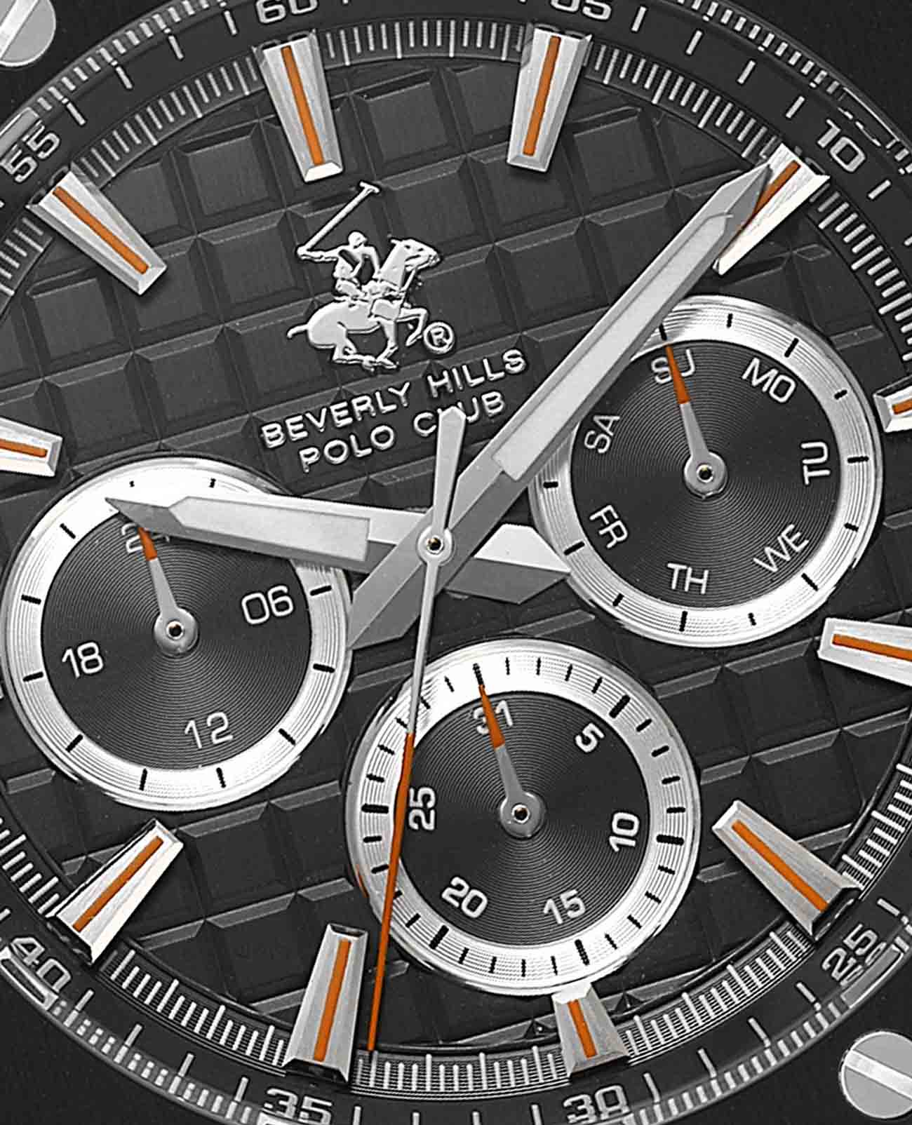 Beverly Hills Polo Club Beverly Hills Polo Club Quartz BP3624X.650 мужские часы серый циферблат на запястье