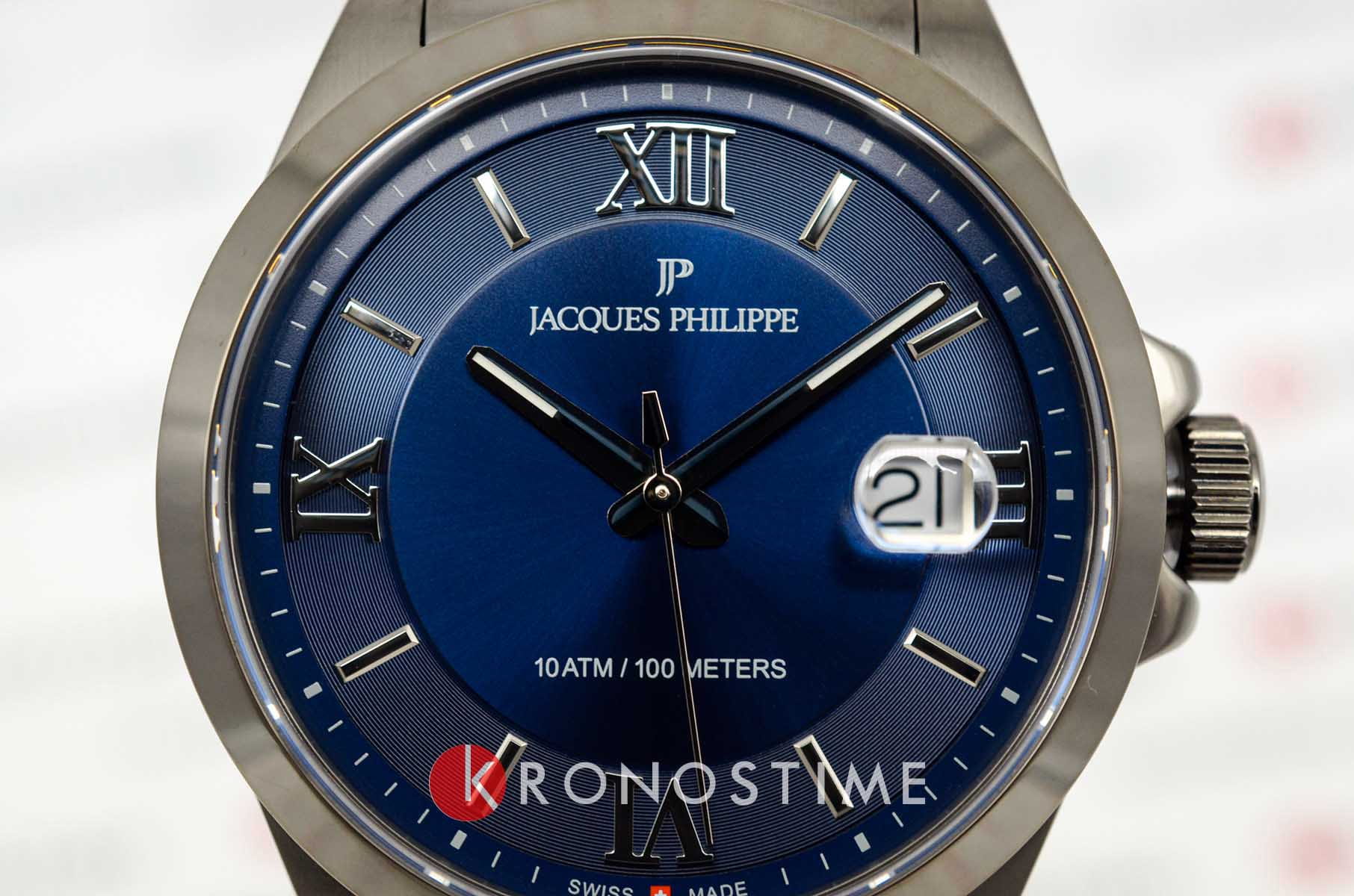 Jacques Philippe Jacques Philippe Infinitum JPQGS338337V2 мужские часы синий циферблат на запястье