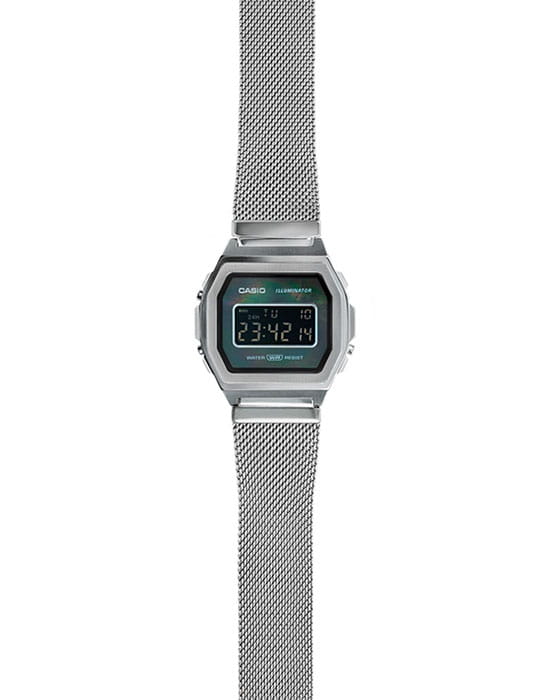 Оригинальные часы Casio Casio Collection A1000M-1B электронные калибр механизма  общий вид