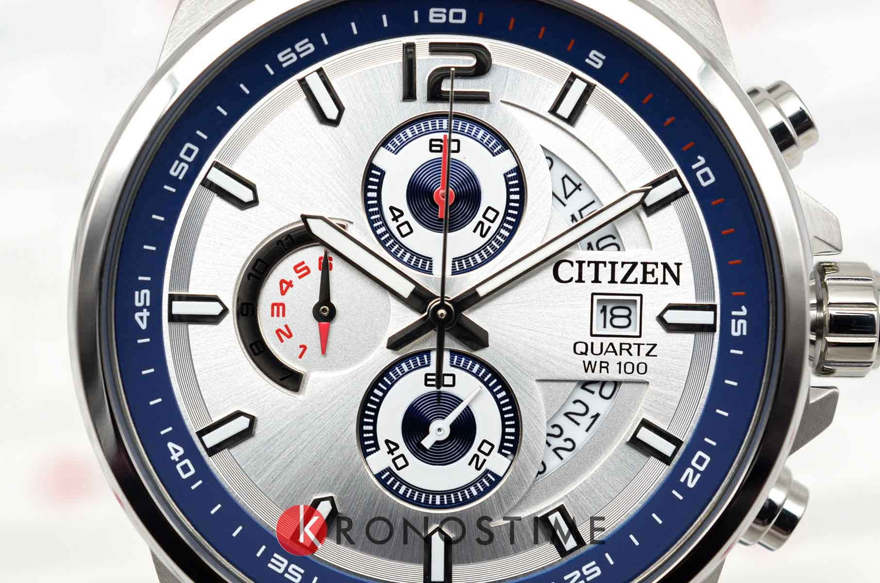 Citizen Citizen Chronograph AN3690-56B мужские часы антрацитовый циферблат на запястье