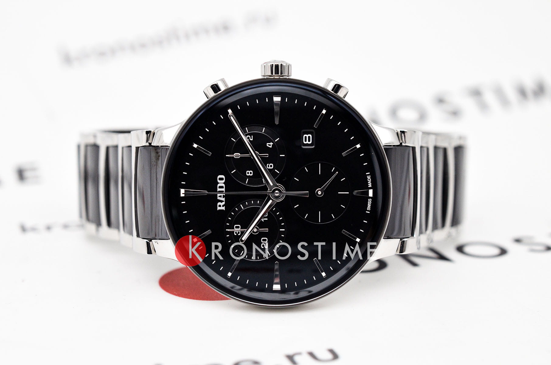 Rado Rado Centrix Chronograph R30210152 , наручные мужские часы фото под углом