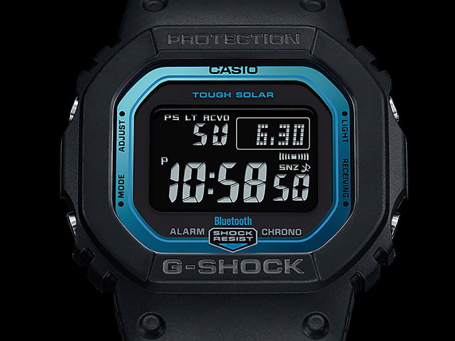 Оригинальные часы Casio Casio G-Shock GW-B5600-2DR (GW-B5600-2) электронные калибр механизма  общий вид