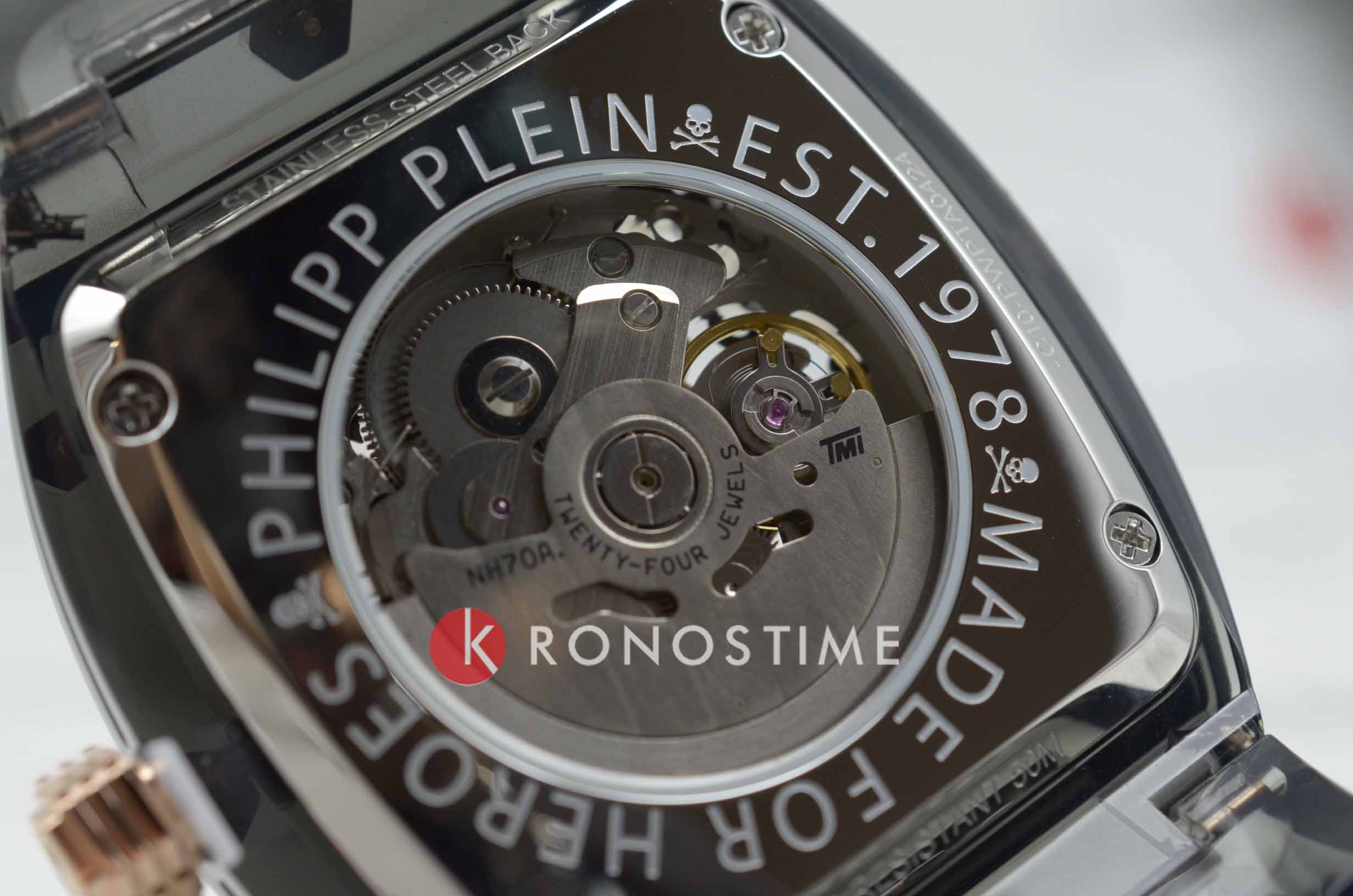 Philipp Plein Philipp Plein $keleton Crystal PWPTA0424  - задняя крышка пластик корпуса, германия часы