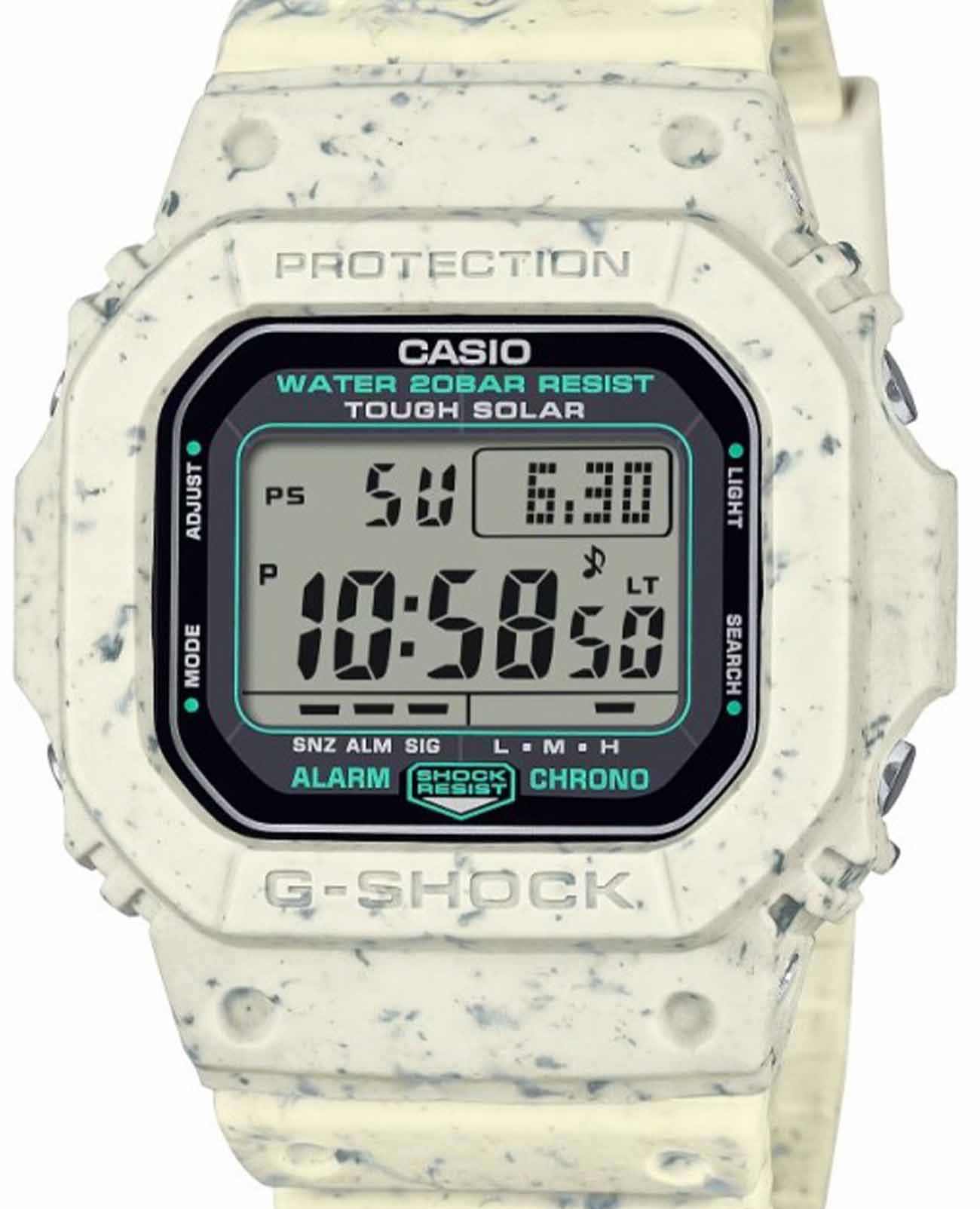 Casio Casio G-Shock G-5600BG-5 G, наручные мужские часы фото под углом