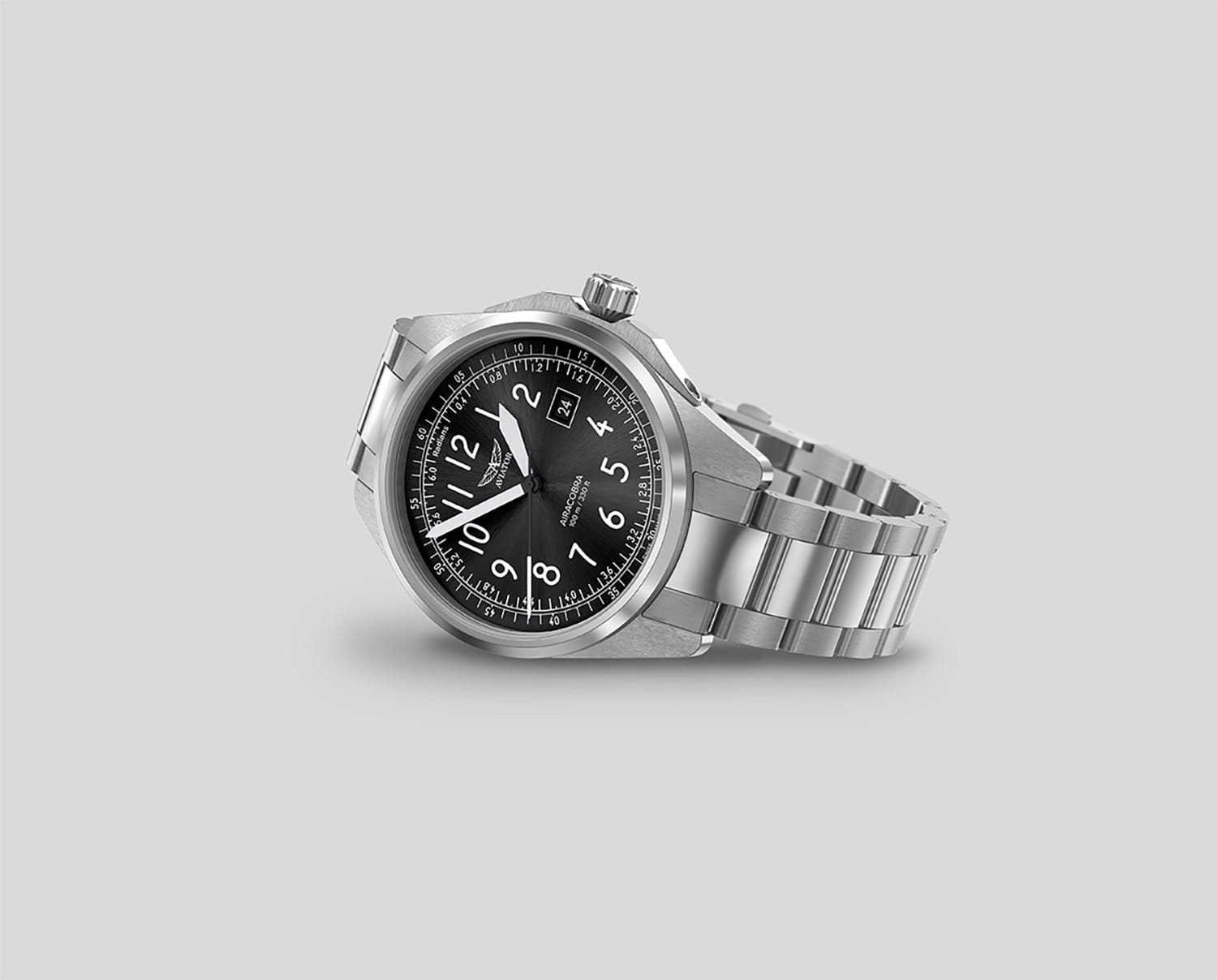 Aviator Aviator Airacobra 43 Type B V.1.38.0.322.5 , наручные мужские часы фото под углом