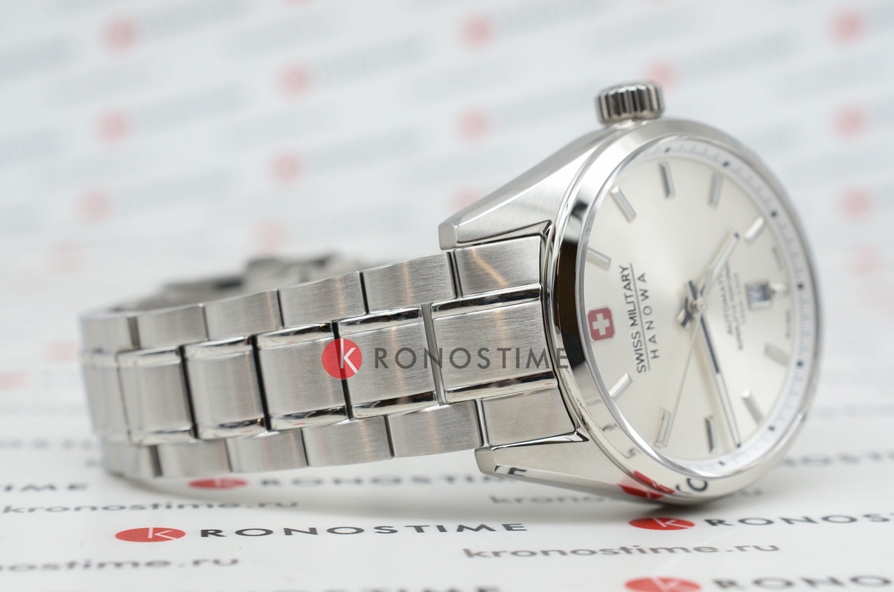 Swiss Military Hanowa Swiss Military Hanowa Majestic Pioneer SMWGL0006203 мужские часы серебристый циферблат на запястье