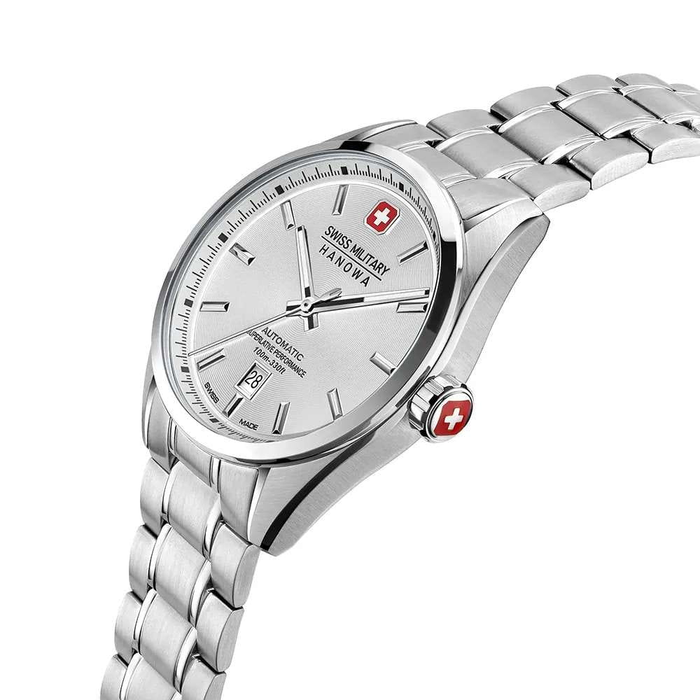 Swiss Military Hanowa Swiss Military Hanowa Majestic Pioneer SMWGL0006203  — детали корпуса и нержавеющая сталь 316l