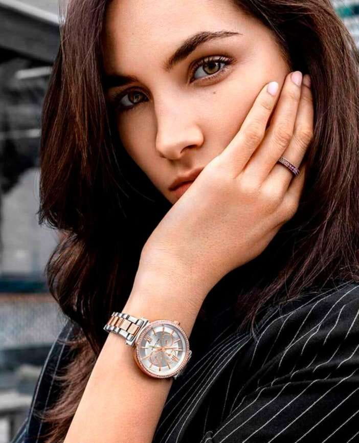 Stuhrling Stuhrling Aria 3908.3,  сша женские часы на браслете нержавеющая сталь с pvd-покрытием боковой вид