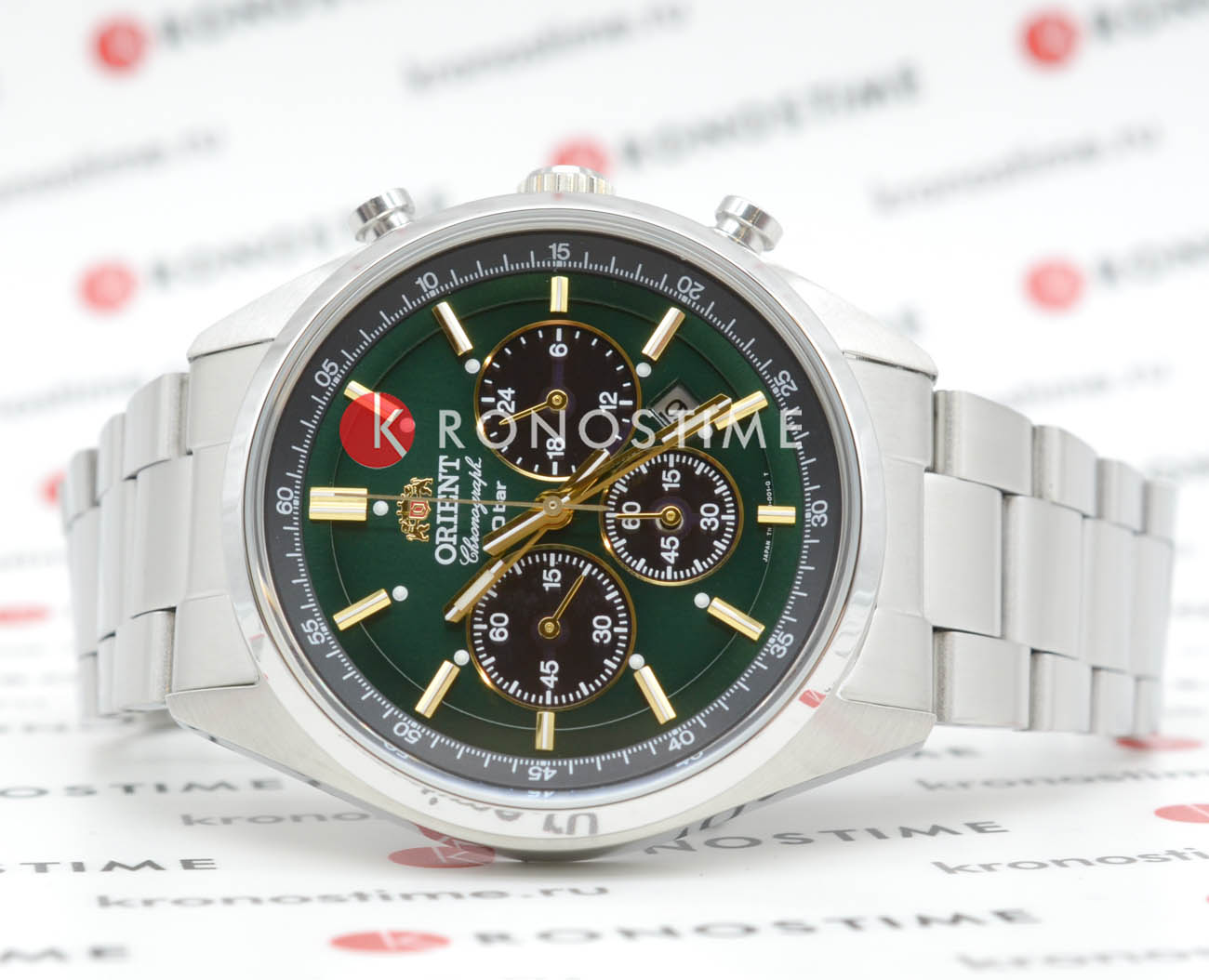 Orient Orient Chronograph WV0031TX , наручные мужские часы фото под углом