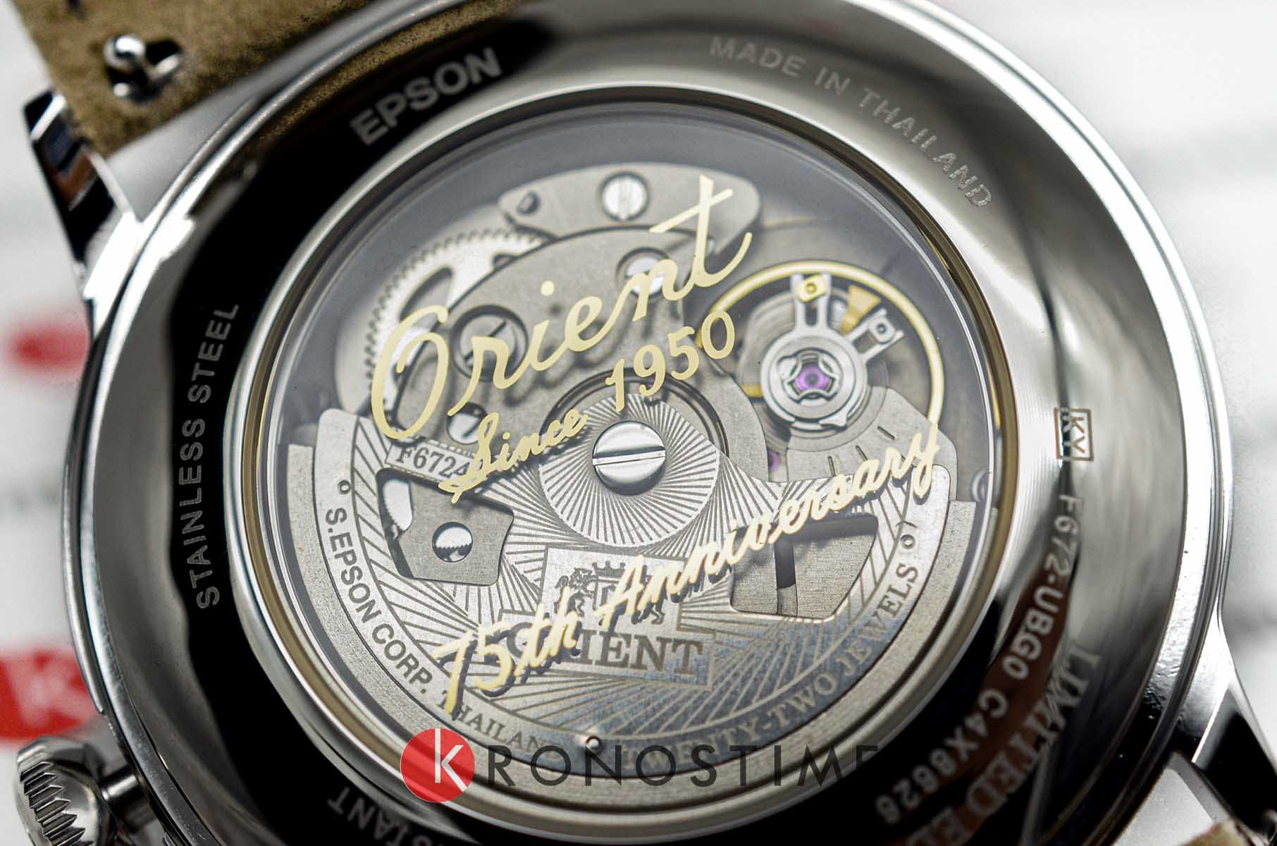 Orient Orient Bambino RA-AC0027S (RN-AC0027S) механические мужские часы часы крупный план белый циферблата