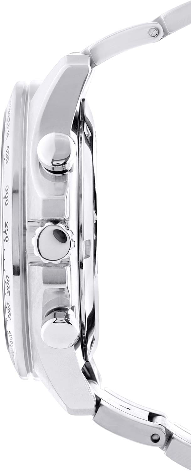 Seiko Seiko Spirit Chronograph SBTR023, discover more япония мужские часы на браслете нержавеющая сталь боковой вид