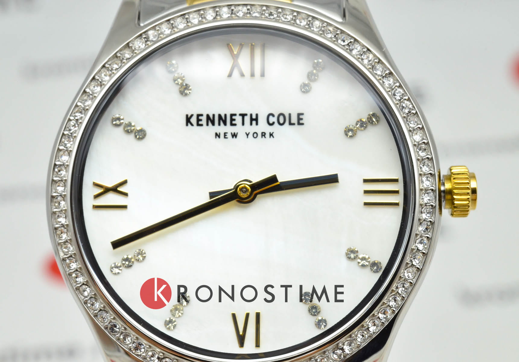 Kenneth Cole Kenneth Cole Modern Classic KCWLG0048302,  сша женские часы на браслете нержавеющая сталь с ip-покрытием боковой вид