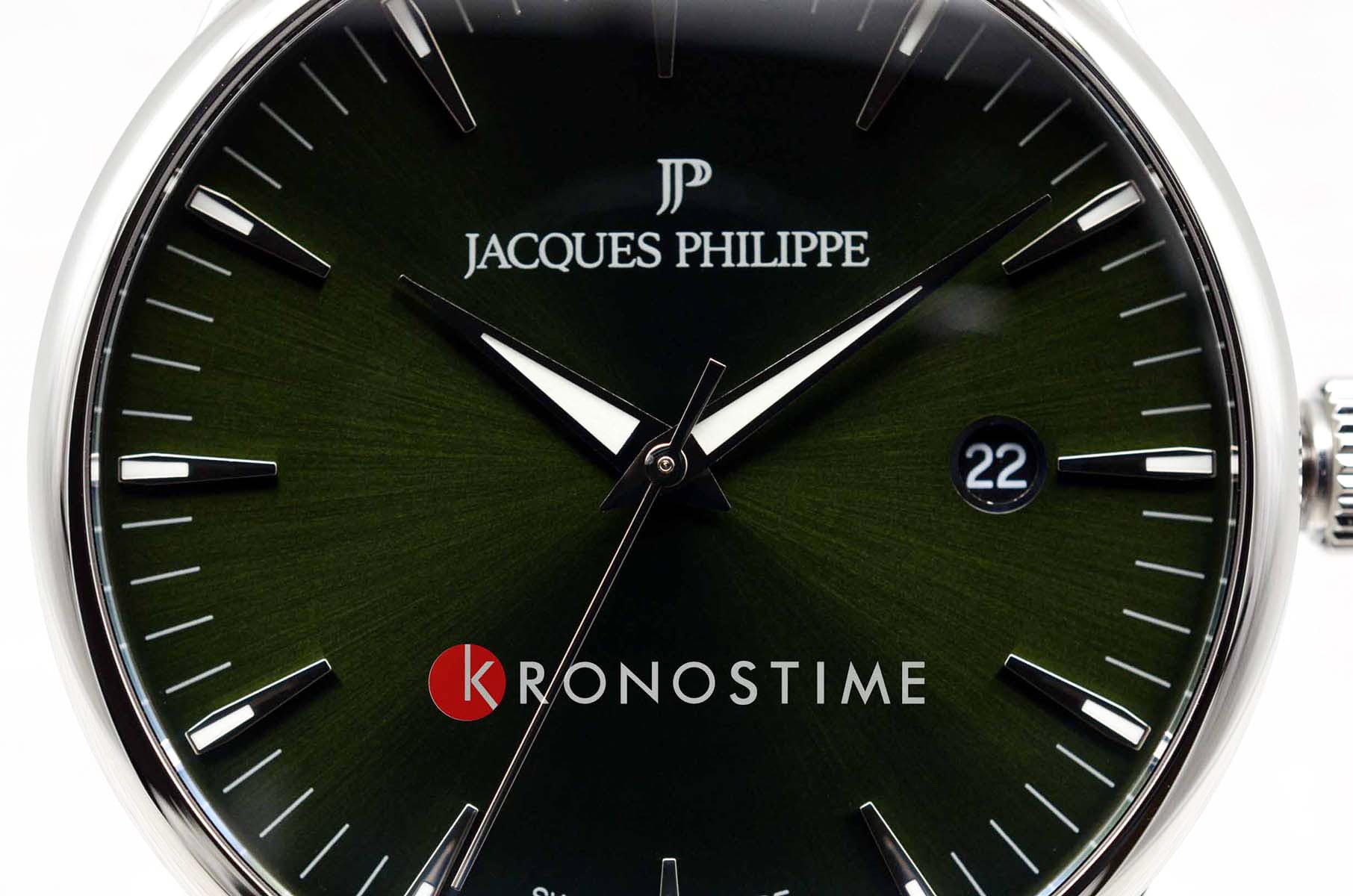 Jacques Philippe Jacques Philippe Planum JPQGS6613X6 мужские часы зеленый циферблат на запястье