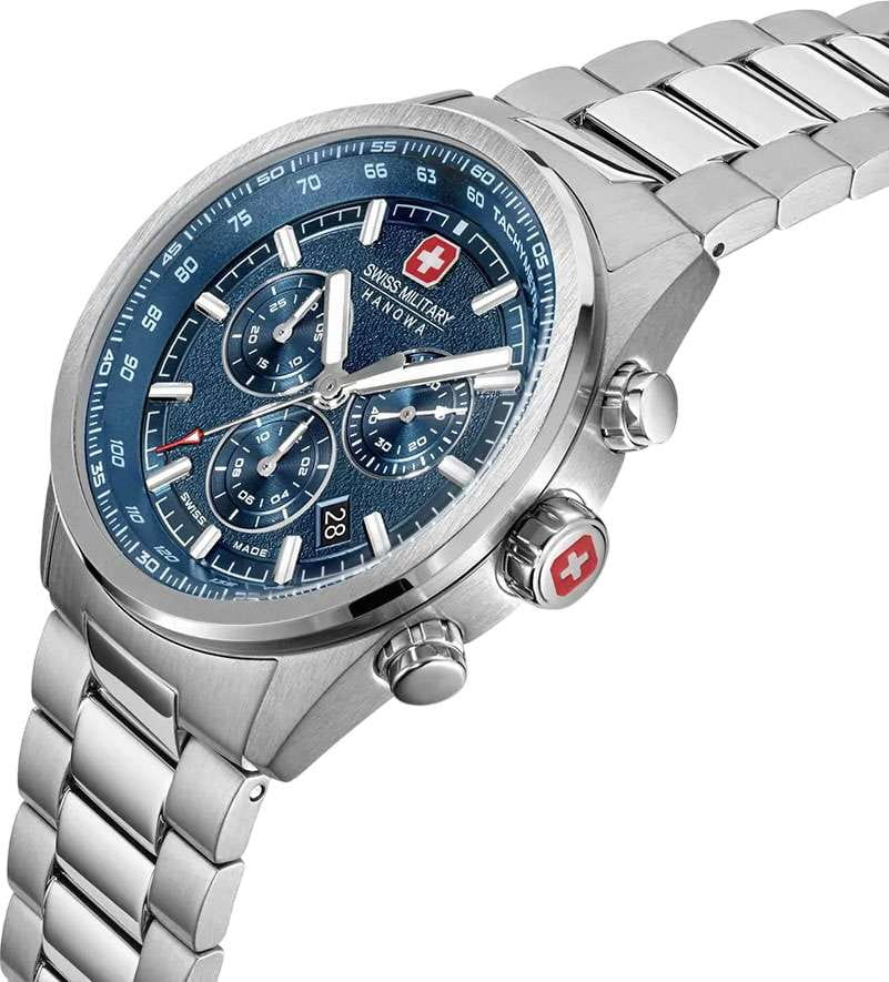 Swiss Military Hanowa SMWGI0004205 мужские часы застежка крупным планом
