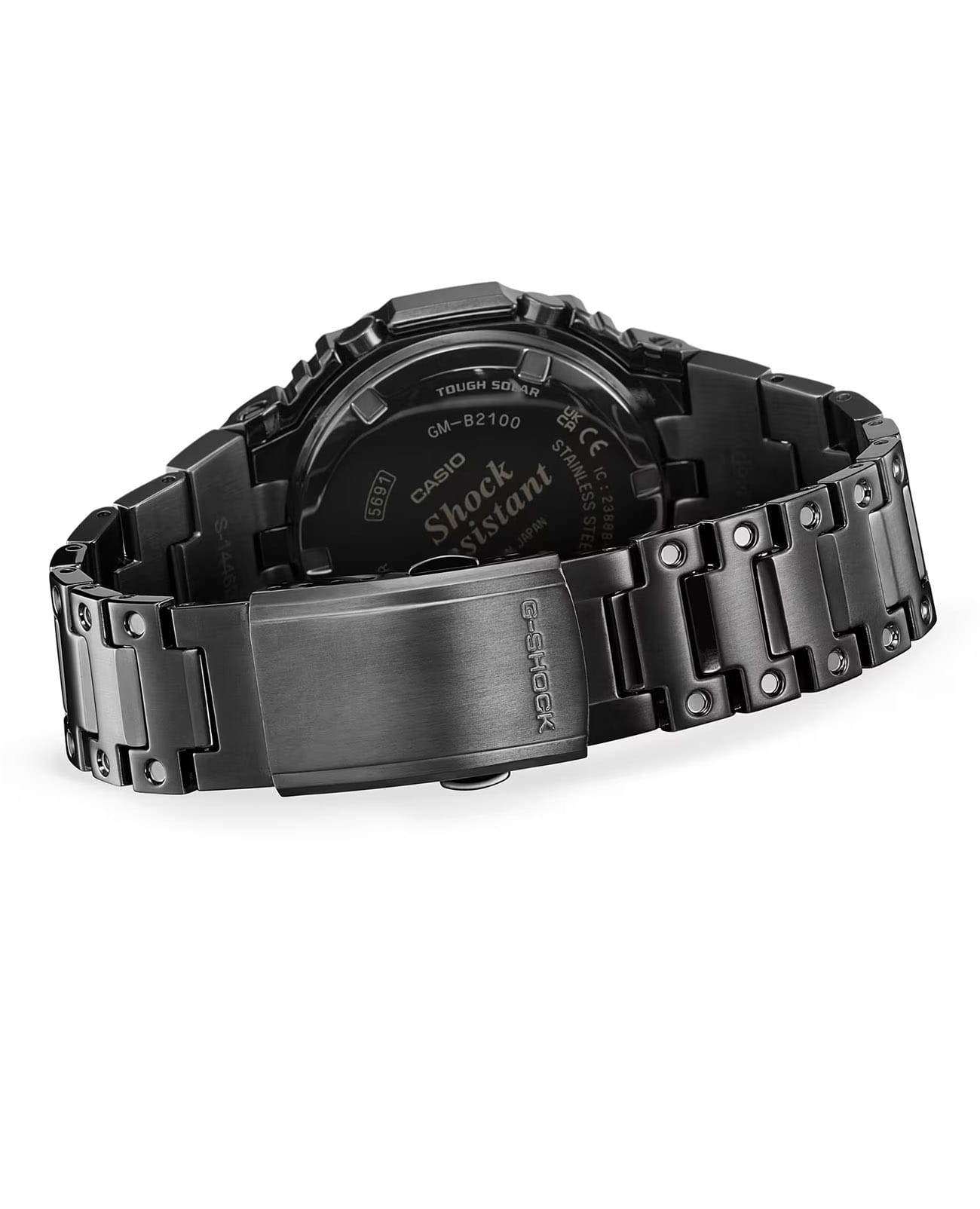 Casio GM-B2100BPC-1A мужские часы застежка крупным планом