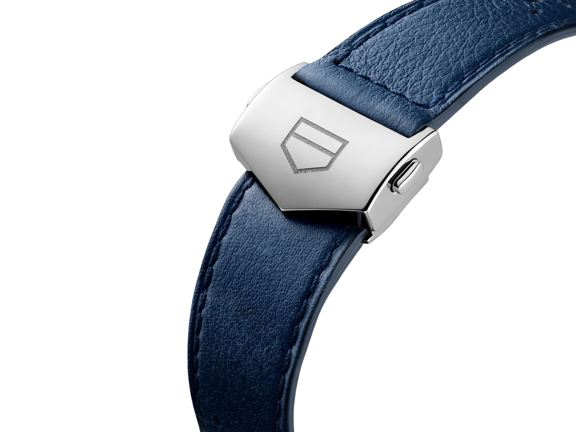 TAG Heuer TAG Heuer Monaco CBL2115.FC6494 механические мужские часы часы крупный план синий циферблата