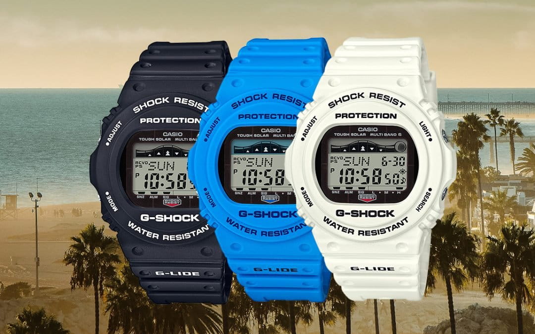 Casio Casio G-Shock GWX-5700CS-7E, g-shock япония мужские часы на браслете пластик боковой вид
