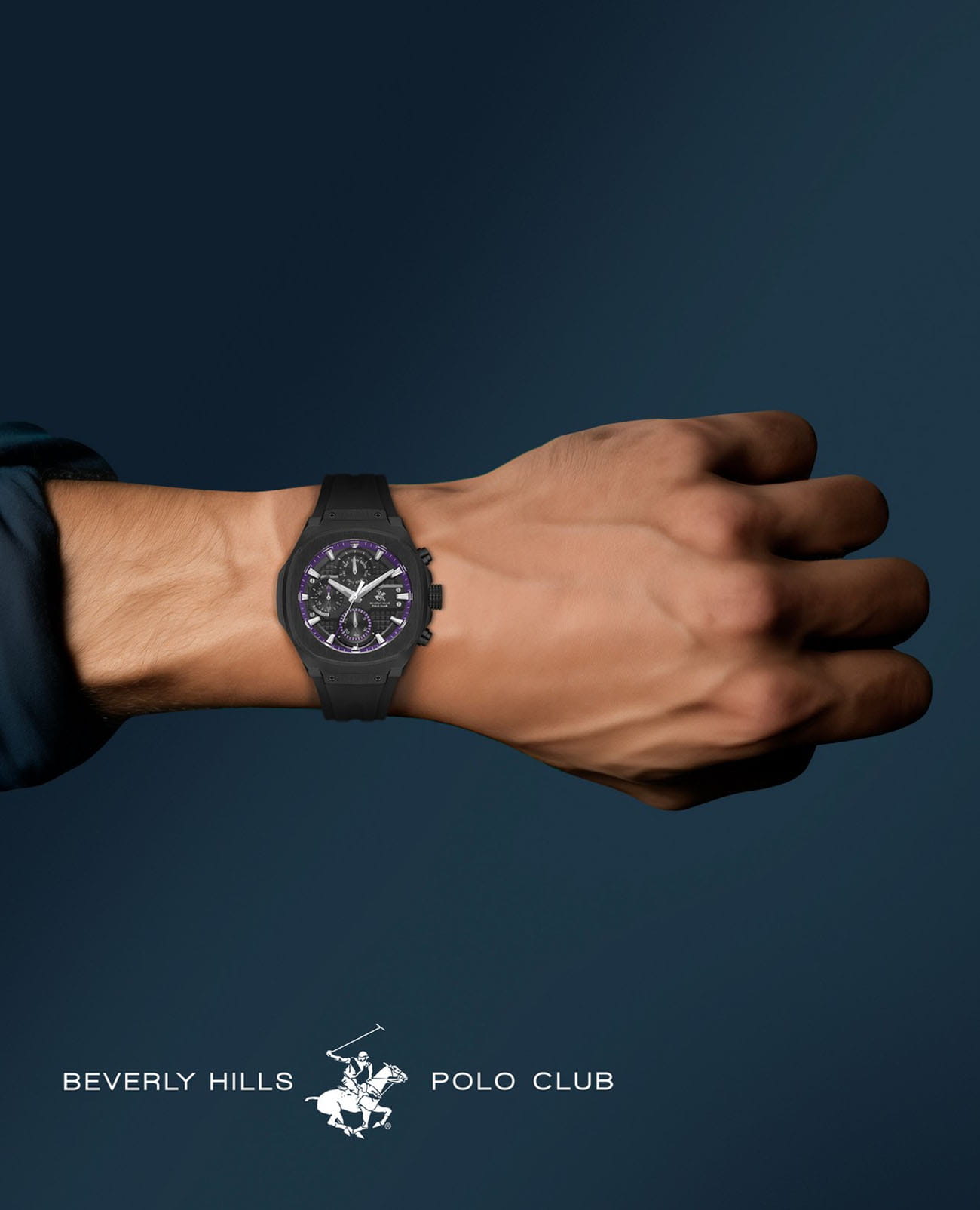 Оригинальные часы Beverly Hills Polo Club Beverly Hills Polo Club Quartz BP3623X.651 кварцевые калибр механизма  общий вид