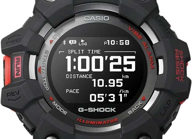 Casio Casio G-Shock GBD-100-1DR (GBD-100-1) мужские часы черный циферблат на запястье