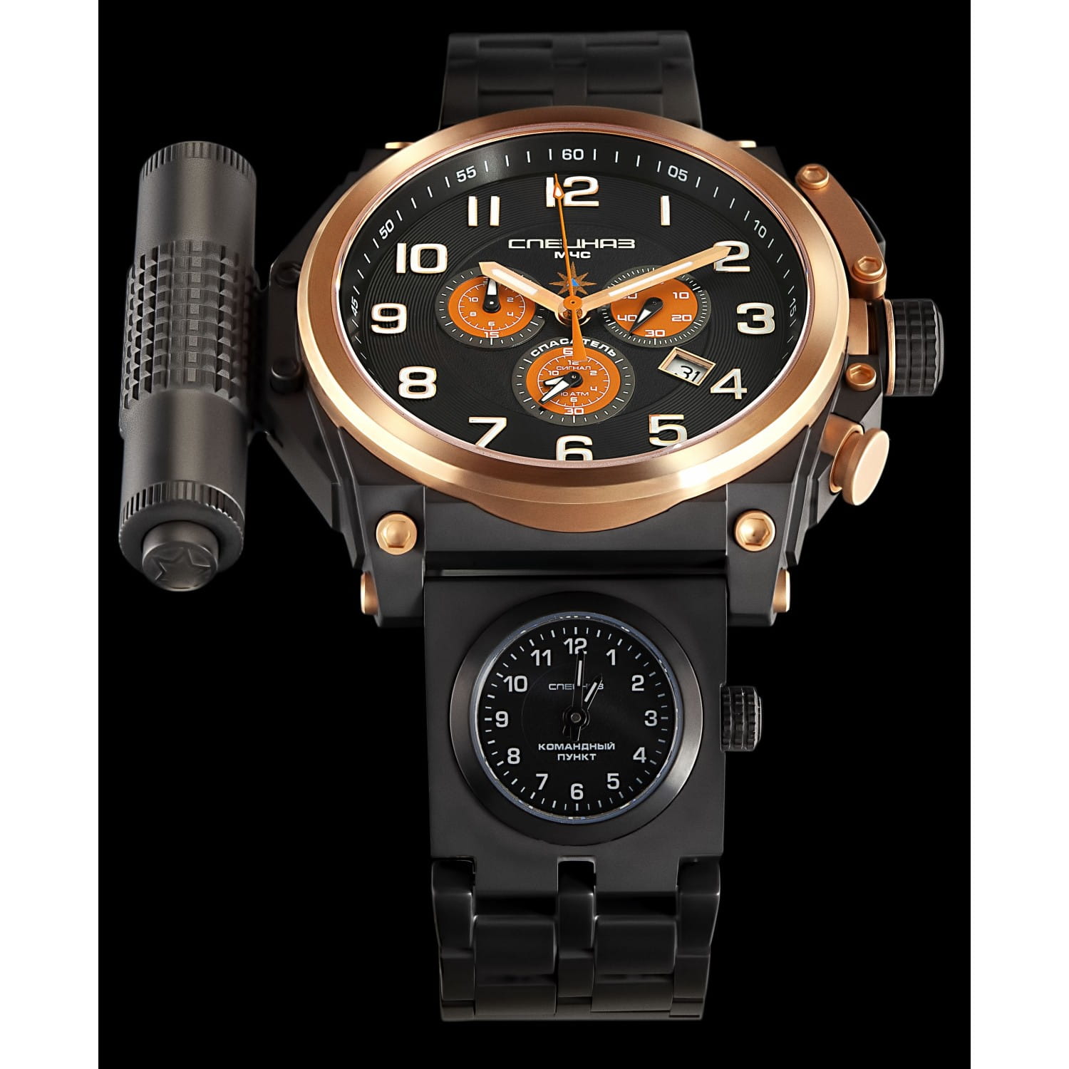 Спецназ С9153341-5130.D мужские часы застежка крупным планом