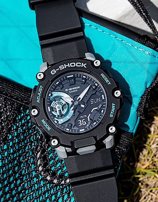 Оригинальные часы Casio Casio G-Shock GA-2200M-1AER электронные калибр механизма  общий вид