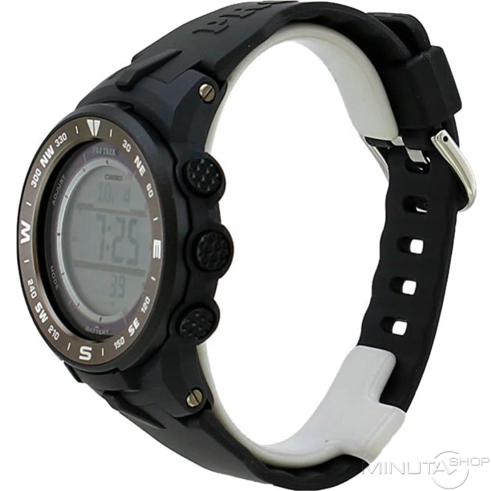 Casio Casio Pro Trek PRG-330-1, pro trek япония мужские часы на браслете пластик боковой вид
