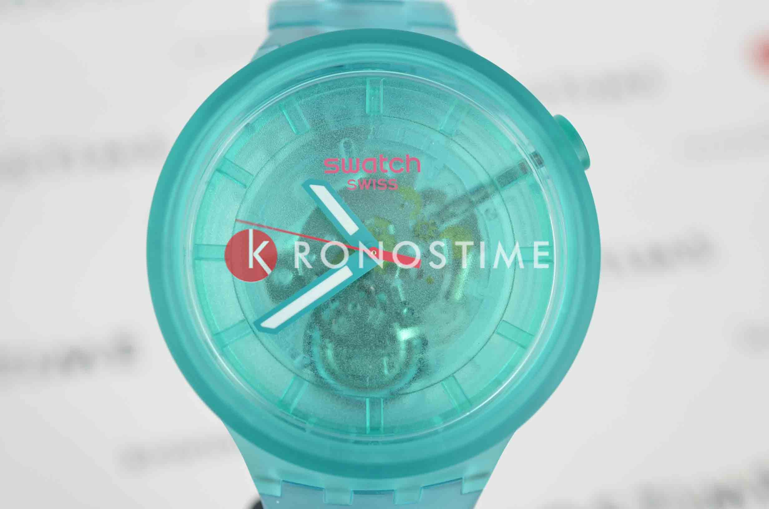 Swatch Swatch Big Bold Biosourced Lacquered SB05L101 , наручные мужские часы фото под углом