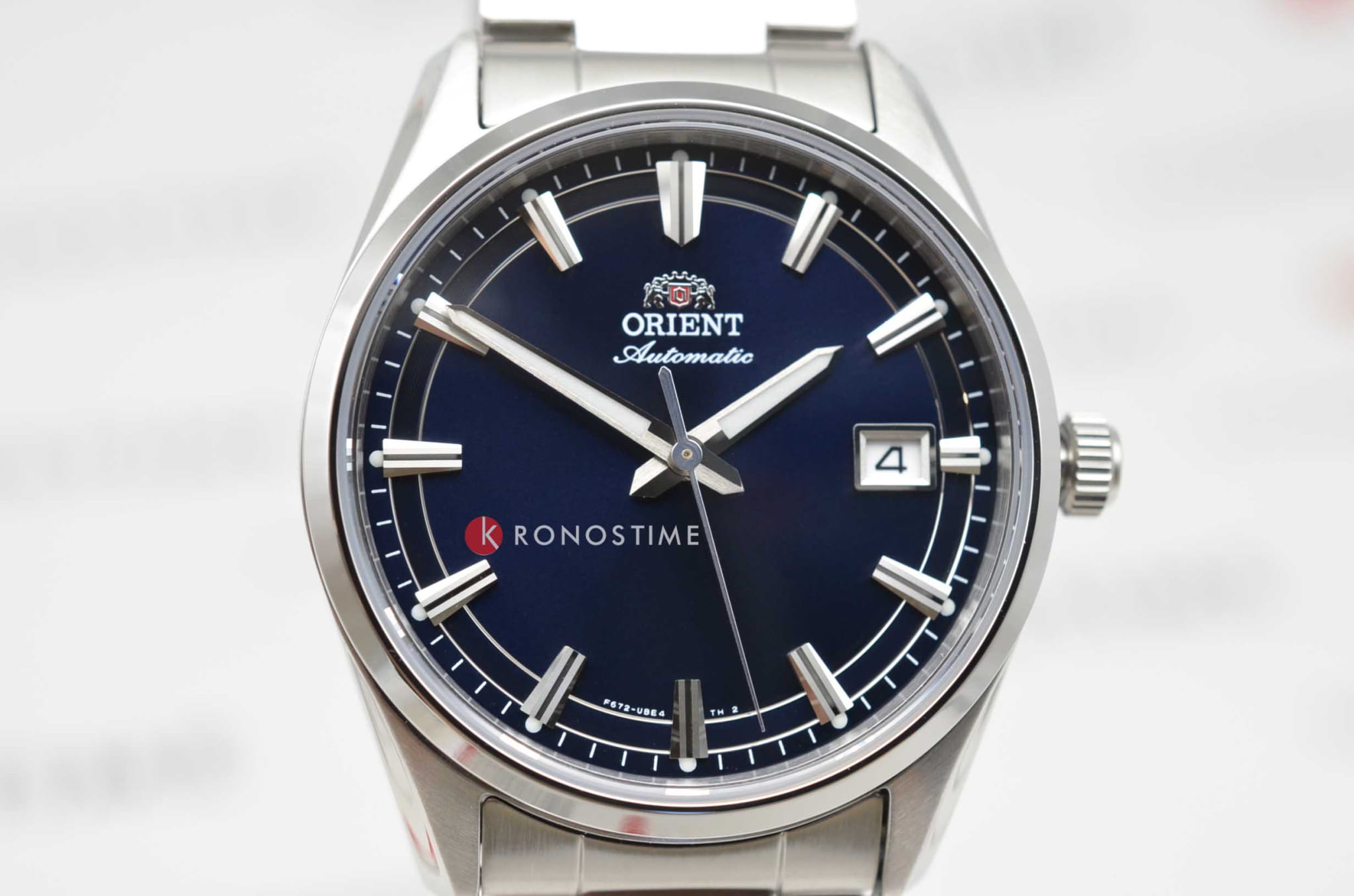 Orient Orient Classic Automatic RA-AC0R02L (RN-AC0R02L), classic automatic япония мужские часы на браслете нержавеющая сталь боковой вид
