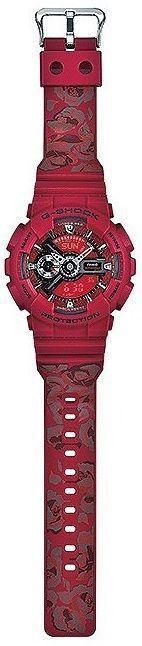 Casio Casio G-Shock GMA-S110F-4A, g-shock япония женские часы на браслете пластик боковой вид