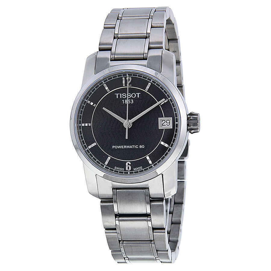 Tissot Tissot T-Classic Titanium T087.207.44.057.00 Tradition, наручные женские часы фото под углом
