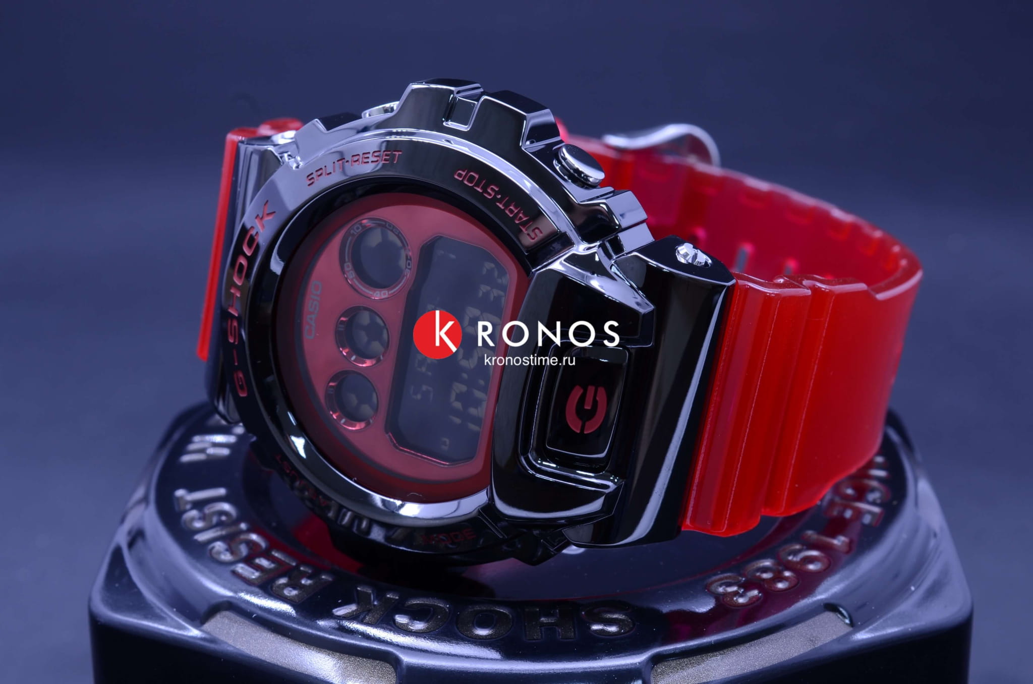Casio Casio G-Shock GM-6900B-4ER спортивные наручные часы, вид спереди