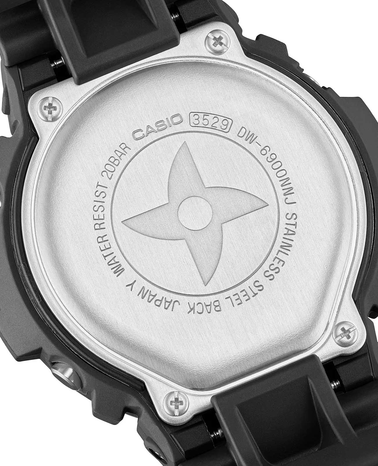 Casio Casio G-Shock DW-6900NNJ-1  — детали корпуса и пластик
