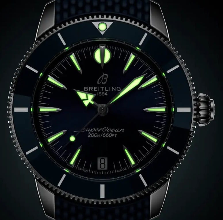 Оригинальные часы Breitling Breitling Superocean Heritage Automatic 36 mm A10390161C1S1 механические калибр механизма  breitling 10 общий вид