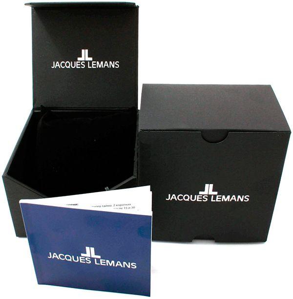 Jacques Lemans Jacques Lemans 1-1900B , наручные мужские часы фото под углом