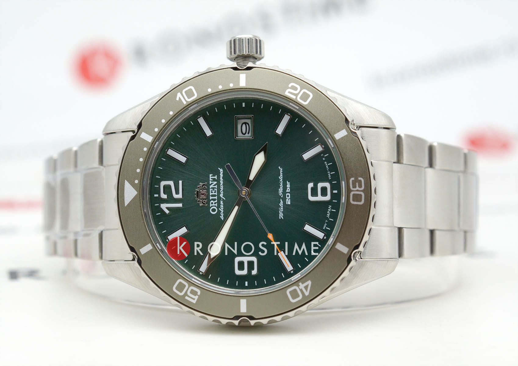 Orient Orient Mako Kamasu RA-WJ0001E (RN-WJ0001E) , наручные мужские часы фото под углом