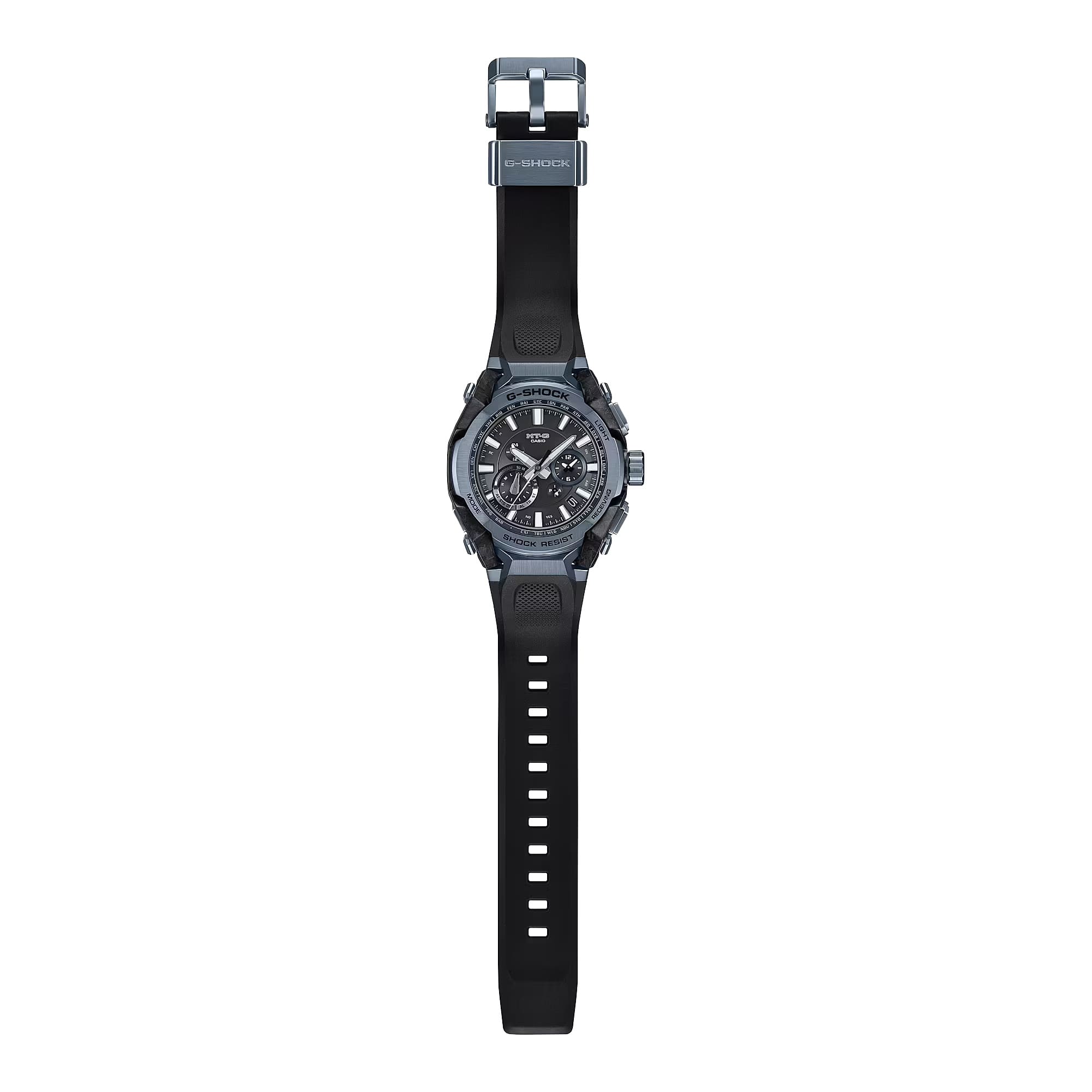 Casio Casio G-Shock Premium MTG-B4000B-1A2DR кварцевые мужские часы часы крупный план черный циферблата