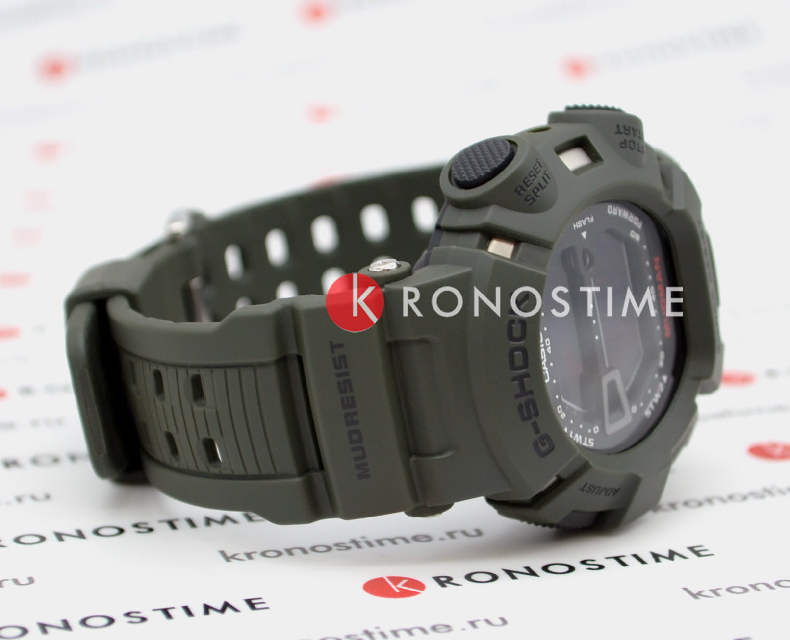 Casio Casio G-Shock G-9000-3VDR (G-9000-3V), g-shock япония мужские часы на браслете пластик боковой вид