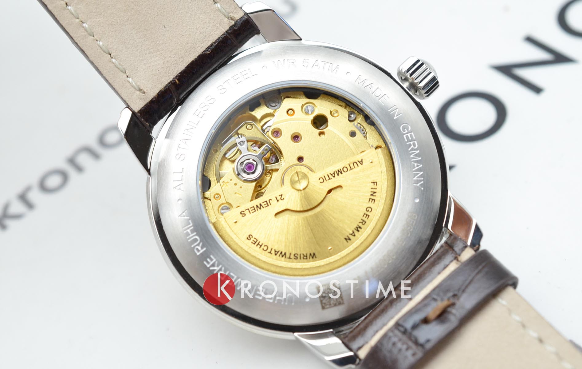 Zeppelin Zeppelin Friedrichshafen ZEP-85625  - задняя крышка металл сталь корпуса, германия часы