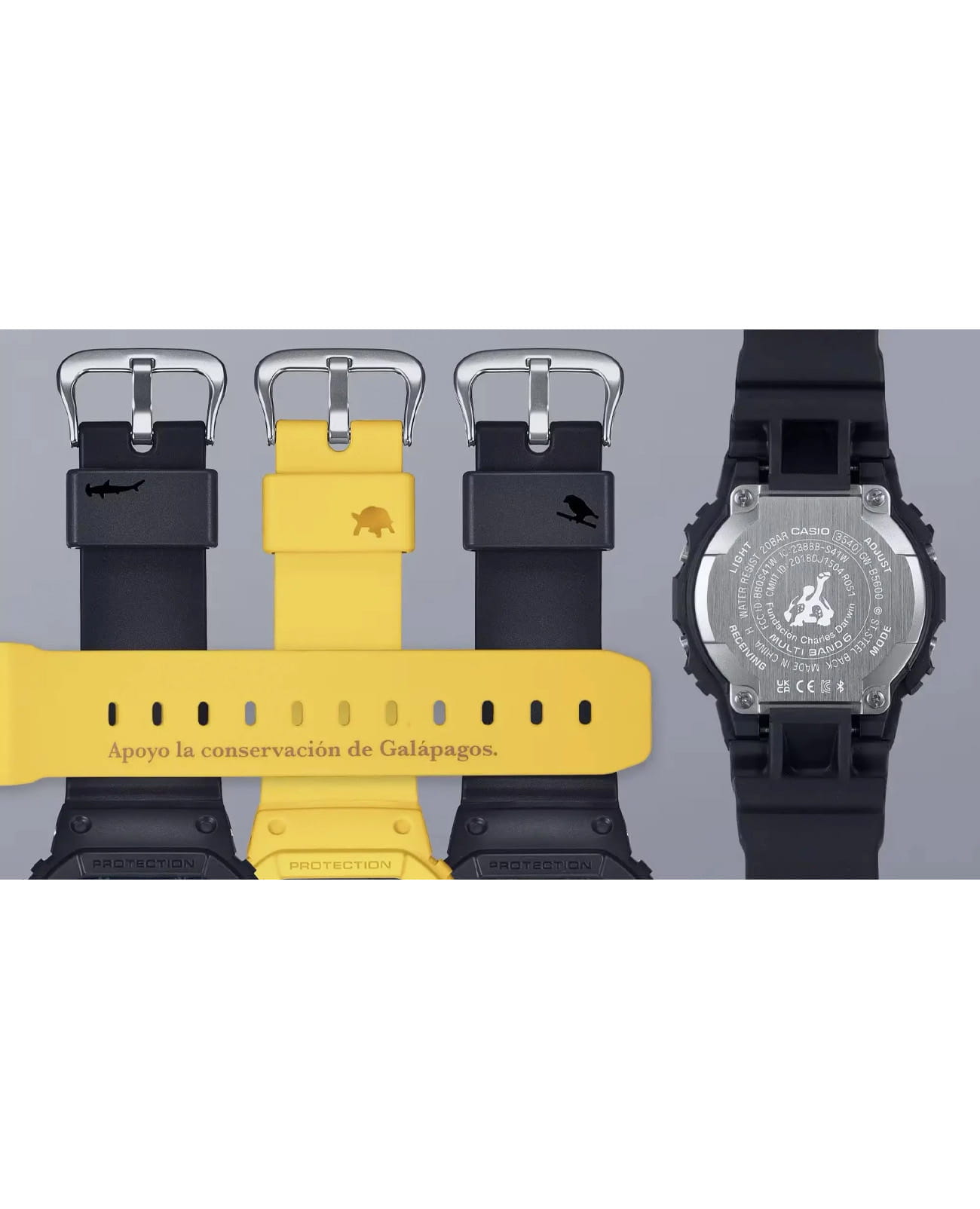 Casio Casio G-Shock GW-B5600CD-1A3 мужские часы  циферблат на запястье